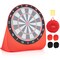 Portable Giant Kick Dartboard Soccer Game Includes Sticky Balls and Carry Bag for Kids and Adults
